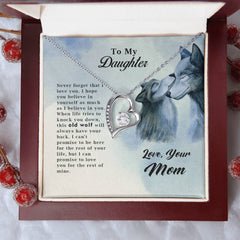 Old Wolf - Forever Love Necklace - Baker's General Store