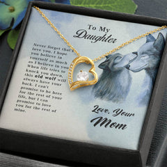 Old Wolf - Forever Love Necklace - Baker's General Store
