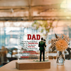 Thank You Dad - Acrylic Square - Baker's General Store
