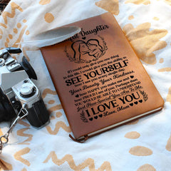 To My Beautiful Daughter – Leather Journal - Baker's General Store