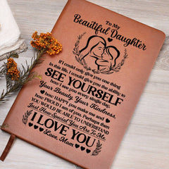 To My Beautiful Daughter – Leather Journal - Baker's General Store