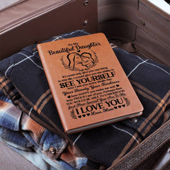 To My Beautiful Daughter – Leather Journal - Baker's General Store