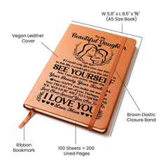 To My Beautiful Daughter – Leather Journal - Baker's General Store