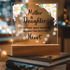 To My Daughter Distance – Acrylic Square - Baker's General Store