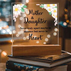 To My Daughter Distance – Acrylic Square - Baker's General Store
