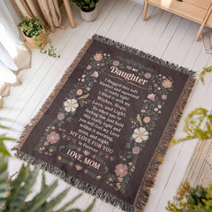 To My Daughter - Heirloom Blanket - Baker's General Store