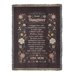 To My Daughter - Heirloom Blanket - Baker's General Store