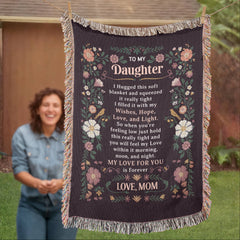 To My Daughter - Heirloom Blanket - Baker's General Store