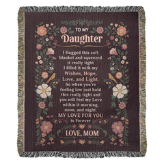 To My Daughter - Heirloom Blanket - Baker's General Store