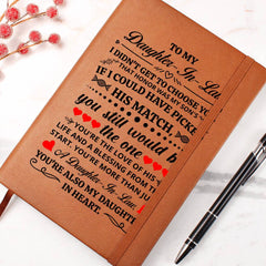 To My Daughter-in-Law Honor – Leather Journal - Baker's General Store