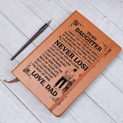 To My Daughter Promise – Leather Journal - Baker's General Store