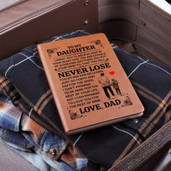 To My Daughter Promise – Leather Journal - Baker's General Store