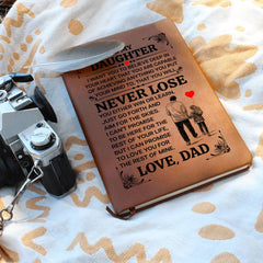 To My Daughter Promise – Leather Journal - Baker's General Store