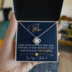 To My Last Everything - Love Knot Necklace - Baker's General Store
