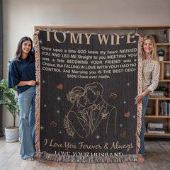 To My Wife - Heirloom Blanket - Baker's General Store