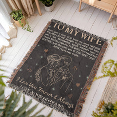 To My Wife - Heirloom Blanket - Baker's General Store