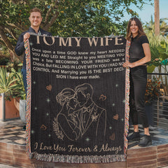 To My Wife - Heirloom Blanket - Baker's General Store