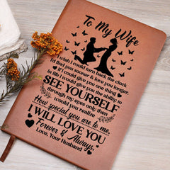 To My Wife Sooner – Leather Journal - Baker's General Store