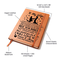 To My Wife Sooner – Leather Journal - Baker's General Store