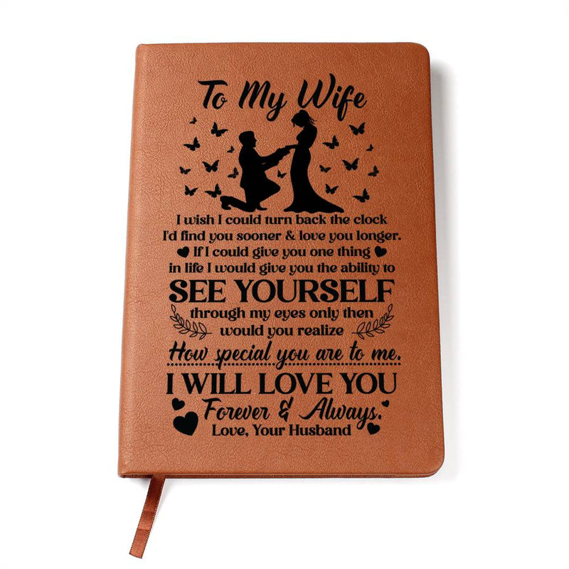 To My Wife Sooner – Leather Journal - Baker's General Store