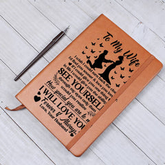 To My Wife Sooner – Leather Journal - Baker's General Store