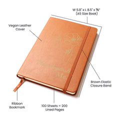 Unapologetically Me - Leather Journal - Baker's General Store