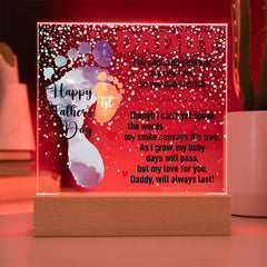 When I Was Small and Sweet - Acrylic Square - Baker's General Store