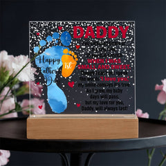 When I Was Small and Sweet - Acrylic Square - Baker's General Store