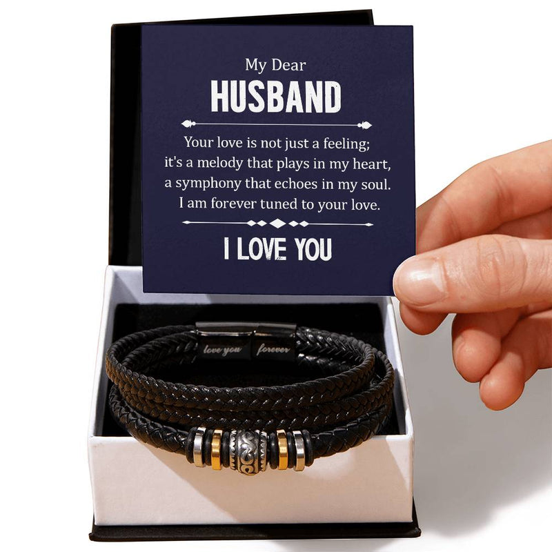 Your Love is not Just a Feeling - Means Leather Bracelet - Baker's General Store