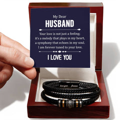 Your Love is not Just a Feeling - Means Leather Bracelet - Baker's General Store